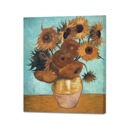 Twelve Sunflowers