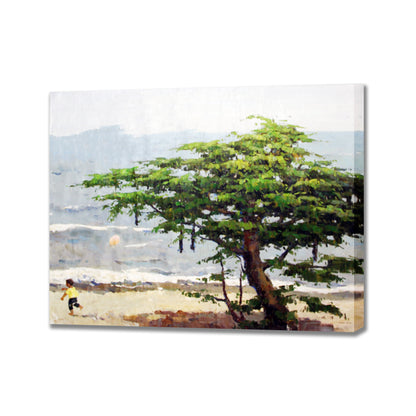 Seaside Landscape Painting