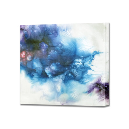 Blue And Gray Abstract Wall Art