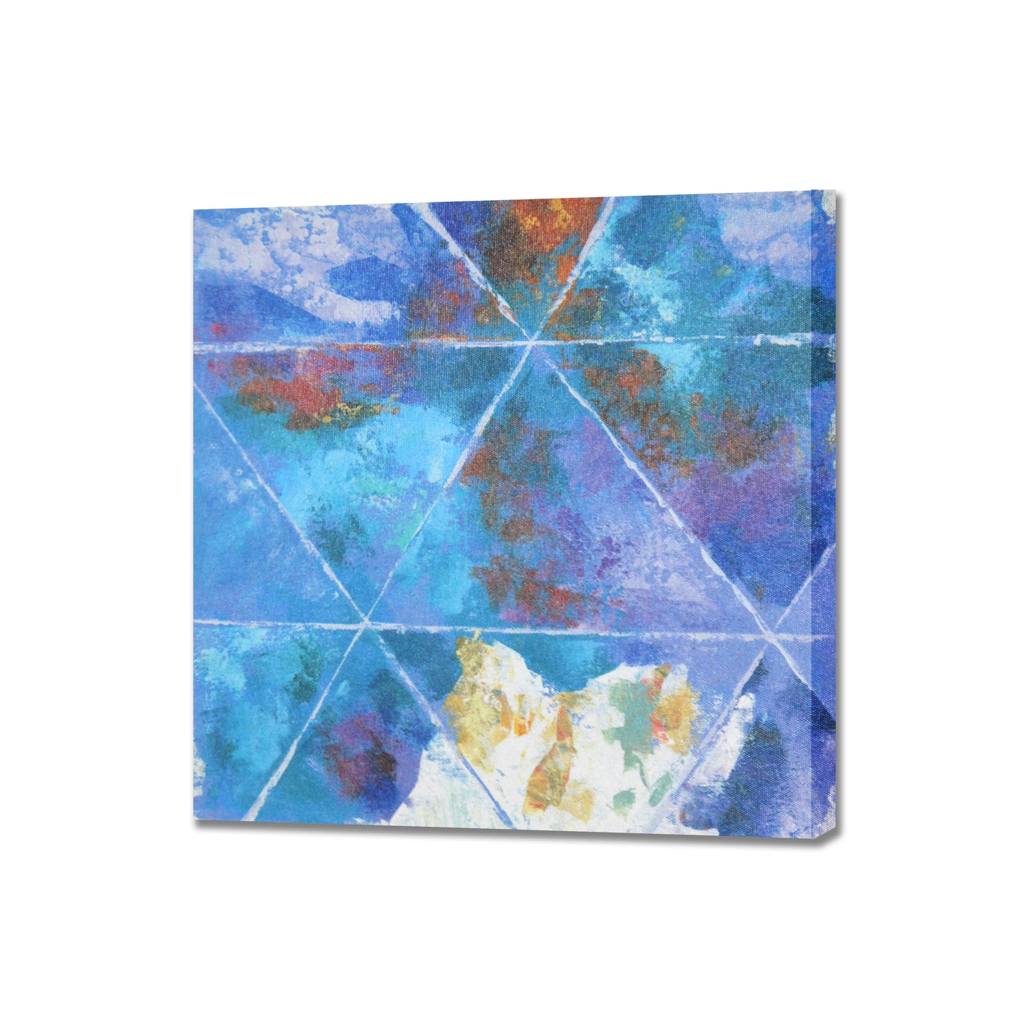 Navy Abstract Wall Art